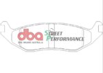 DBA SP rear brake pads for Dodge Durango, Chrysler Aspen