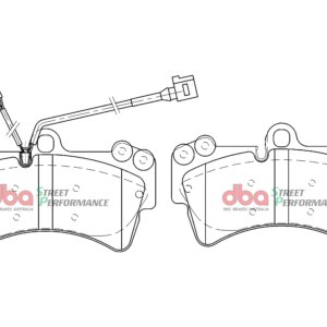 DBA SP front brake pads for VW Touareg, Porsche Cayenne