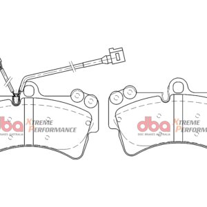 DBA XP front brake pads for VW Touareg, Porsche Cayenne