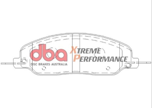DBA XP front brake pads for Ford GT
