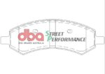 DBA SP front brake pads for Jeep Wrangler, Chrysler Aspen