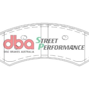 DBA SP front brake pads for Jeep Wrangler, Chrysler Aspen