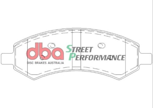 DBA SP front brake pads for Jeep Wrangler, Chrysler Aspen