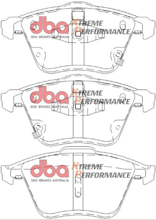 DBA XP front brake pads for Mazda 6