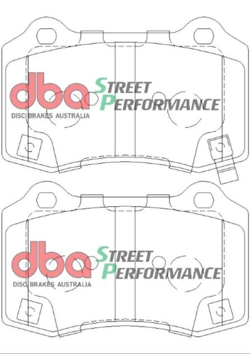 DBA SP rear brake pads for Cadillac CTS, Chevrolet Camaro