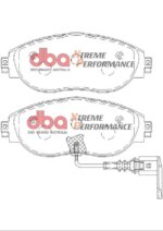 DBA XP front brake pads for Skoda Octavia, VW CC
