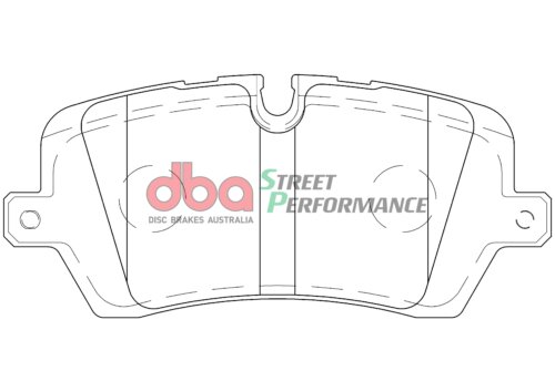 DBA SP rear brake pads for Land Rover Defender, Land Rover Discovery