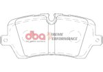 DBA XP rear brake pads for Land Rover Defender, Land Rover Discovery