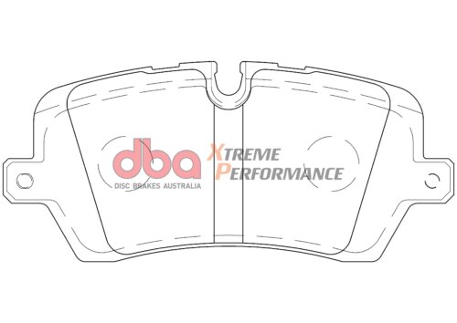 DBA XP rear brake pads for Land Rover Defender, Land Rover Discovery