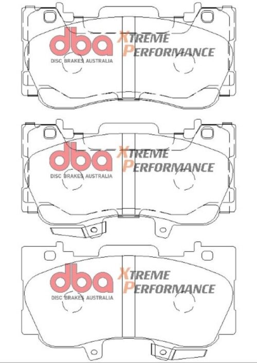 DBA XP front brake pads for Ford Mustang