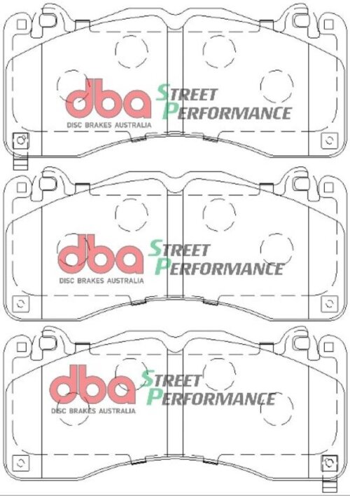 DBA SP front brake pads for Ford Mustang