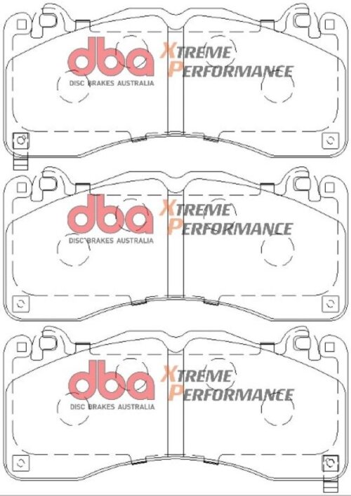 DBA XP front brake pads for Ford Mustang