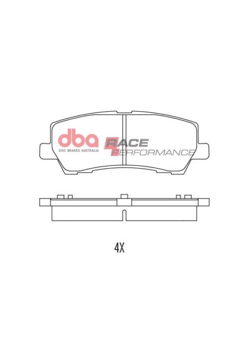 DBA RP rear brake pads for Ford Mustang