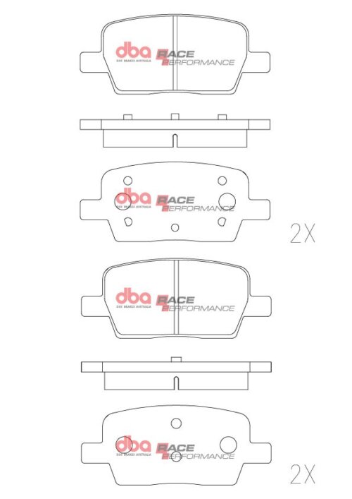 DBA RP rear brake pads for Cadillac CT6, Cadillac XT5