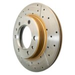 DBA front brake disc for Toyota Land Cruiser, VW Taro