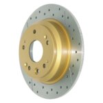 DBA rear brake disc for Honda CR-V, Honda Odyssey
