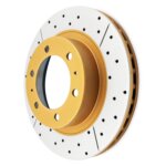 DBA front brake disc for Toyota Hilux, Toyota Land Cruiser