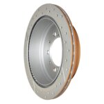 DBA rear brake disc for Lexus LX, Toyota Land Cruiser