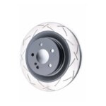DBA rear brake disc for Mercedes-Benz C-Class