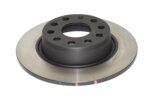 DBA rear brake disc for Skoda Octavia, VW Golf Cabriolet