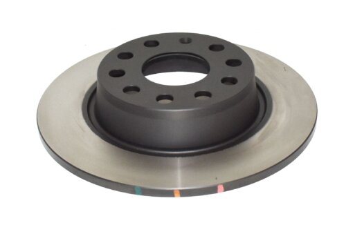 DBA rear brake disc for Skoda Octavia, VW Golf Cabriolet