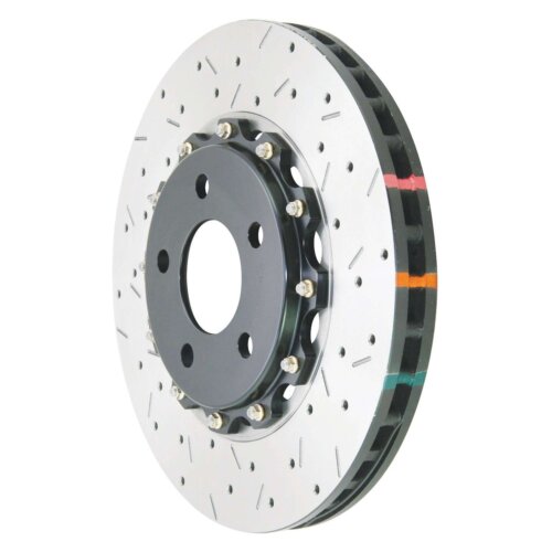 DBA two-piece front brake disc for Ford GT