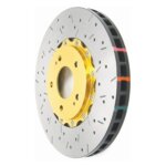 DBA two-piece front brake disc for Mitsubishi Lancer