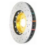 DBA two-piece front brake disc for Mitsubishi Lancer