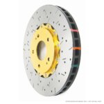 DBA two-piece front brake disc for Nissan GT-R
