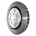 DBA two-piece front brake disc for Audi A6