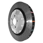 DBA two-piece front brake disc for Audi A6