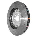 DBA two-piece front brake disc for Audi A6