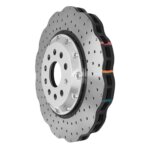 DBA two-piece front brake disc for Audi TT, Skoda Octavia