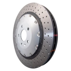 DBA two-piece front brake disc for Audi A3