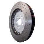 DBA two-piece front brake disc for Audi A3