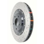 DBA two-piece front brake disc for Chevrolet Corvette