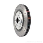 DBA two-piece front brake disc for Audi A6