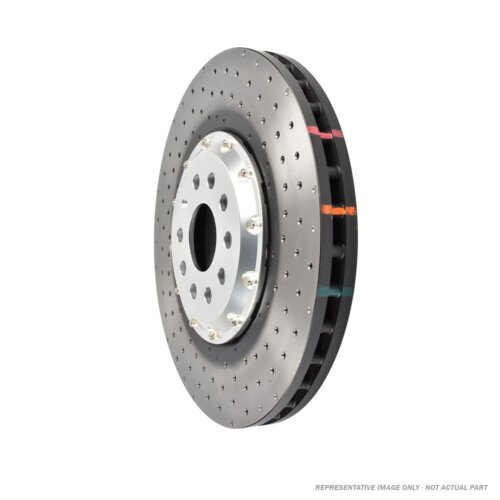 DBA two-piece front brake disc for Audi A6