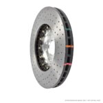DBA two-piece front brake disc for Audi A6
