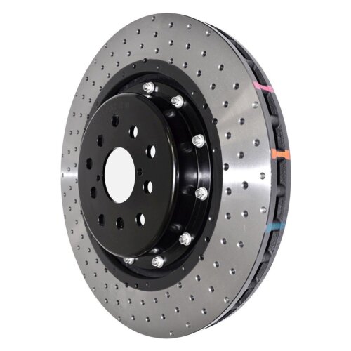 DBA two-piece front brake disc for Subaru WRX
