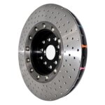 DBA two-piece front brake disc for Subaru WRX