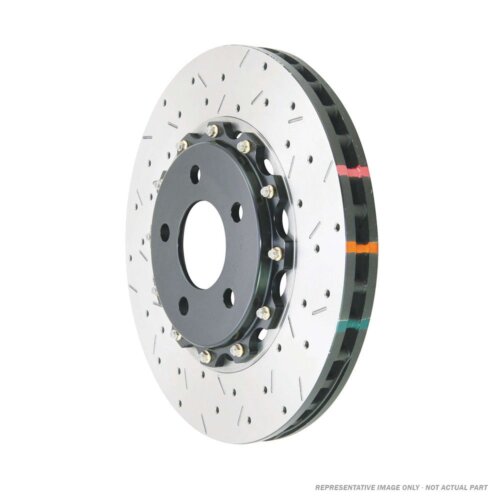 DBA two-piece front brake disc for Infiniti G, Nissan 350Z