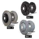 EBC front brake disc for MG ZS, MG ZR