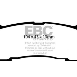 EBC Ultimax stražnje kočione pločice za Mazda MX-5, Mazda 323