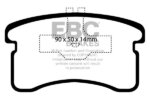 EBC Ultimax front brake pads for Daihatsu Cuore