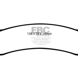 EBC Ultimax stražnje kočione pločice za Hyundai Sonata