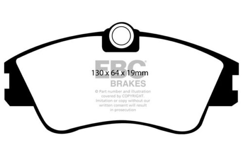 EBC Ultimax front brake pads for VW Transporter