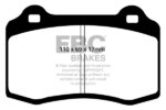 EBC Ultimax front brake pads for Alfa Romeo 156