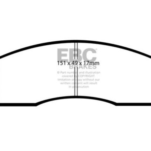 EBC Ultimax front brake pads for Nissan Maxima