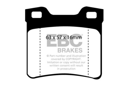 EBC Ultimax rear brake pads for Peugeot 406